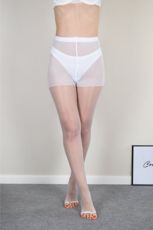 20D Sheer Control Top Toeless Pantyhose