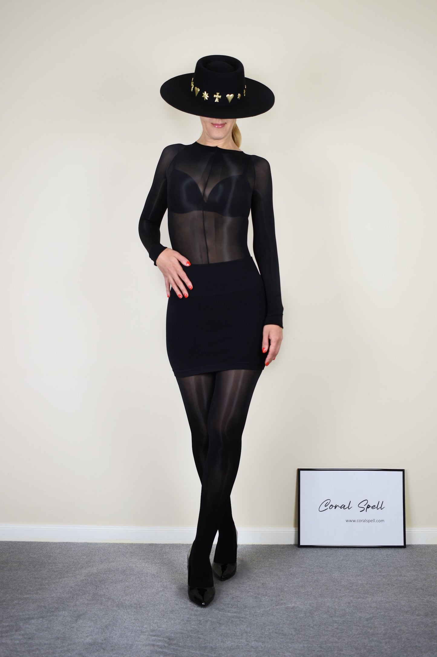 Ultra-Sheer 8D Catsuit with Dual Zip